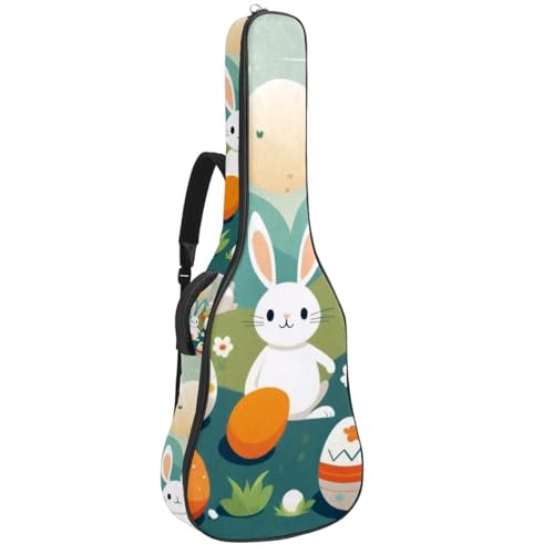 Sac pour guitare à plusieurs poches pour transporter partitions et câbles