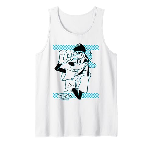 Débardeur Max Goof 90s Disney pour homme en coton rétro