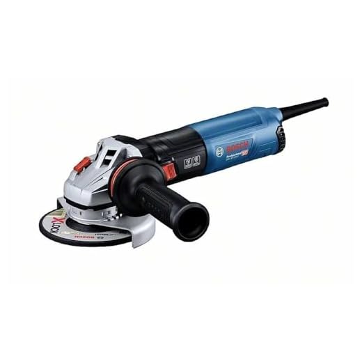 Bosch Professional GWS 14-125 S - Amoladora angular (1400 W, 11500 rpm, Ø 125 mm, vel. regulable, Antivibration, KickBack Control, en caja)