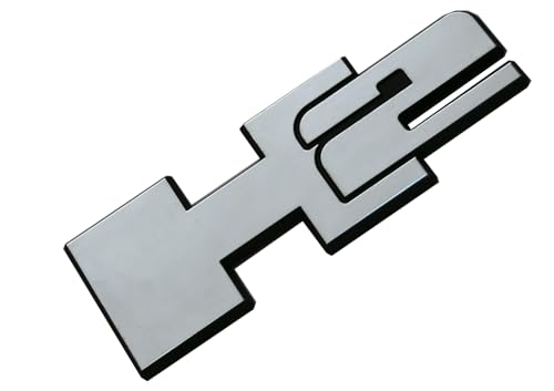Image of 2pcs New H2 Rear Liftgate Door Nameplate 3D Badge Emblems Replacement for 2003-2009 Hummer H2 Origianl Size (Chrome)