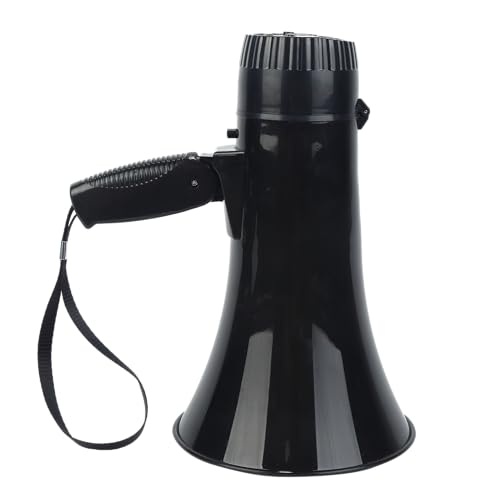 image for B S 30W Megaphones with Non-Slip Handled,with Long Hand Strap,240 Seco