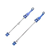 Quick Release Skewer Quick Release Road Bike Bicycle Hub Skewers Lever Aluminum Alloy Mountain Parts for Front 100mm Rear 135mm(Blue)