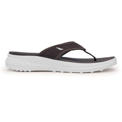 Image of Red Tape Thong Casual Sandals for Men in Dark Grey | Casual Sandals