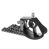 Pedal protector de aro para bombo: su exclusivo mecanismo de cadena garantiza un rendimiento constante y fiable, ofreciendo excelentes resultados en cada sesión de batería