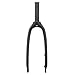 Kadimendium Bike Front Fork, Professional High Strength 20 Inch Mountain Bike Fork Lightweight Carbon Fiber for Folding Bike for 28.6mm Straight Tube