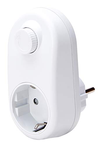 Kopp Prise intermédiaire avec fonction variateur d'intensité - 220-240 V - 50 Hz - Indice de protection IP20 - Blanc arctique - 470172081-24 W - 240 V