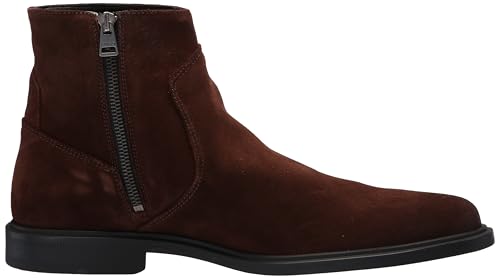 Image of HUGO Men's Suede Side Zip Chelsea Boot