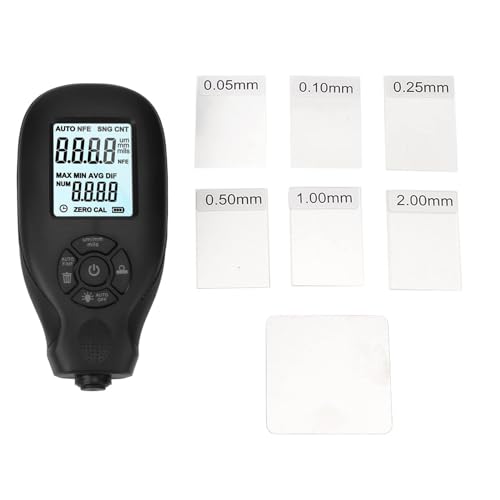 Medidor de Grosor de Recubrimiento 0-2000um ABS miniatura 1