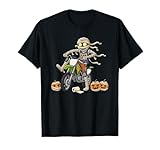 Photo Gallery divertente motocross mummy pumpkin halloween bambini uomo donna maglietta Photo Gallery divertente motocross mummy pumpkin halloween bambini uomo donna maglietta