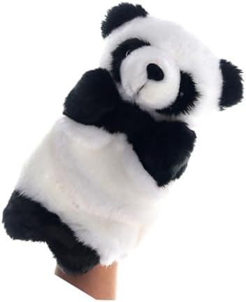 Alasum Children Toys Storytelling Hand Puppets Kids Hand Puppets Folk Art Performing Prop Hand Doll for Kids Baby Panda