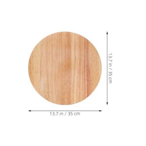 Siège élevé pour bois en massif EXCEART à surface lisse premium - 4