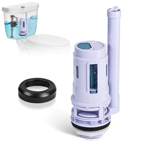 3-Inch Dual Flush Valve Replacement Kit for 2-Piece Toilets, Universal