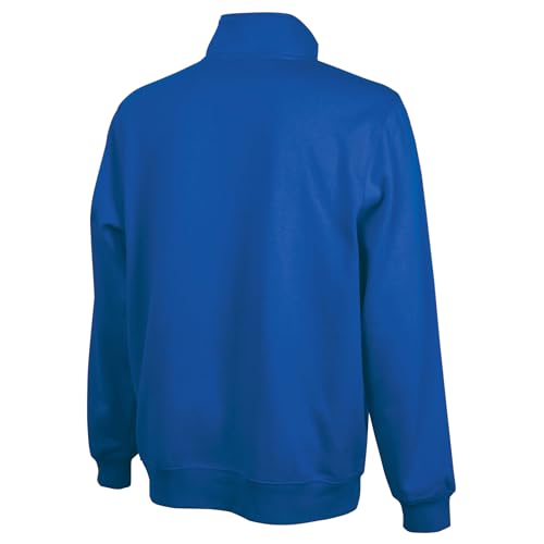 Image of Charles River Apparel Unisex Crosswind Quarter Zip Sweatshirt, Soft Cotton Blend Pullover with Pockets