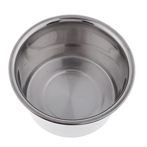 Newmind Conjunto de 4 panelas de aço inoxidável para derreter cera de vela