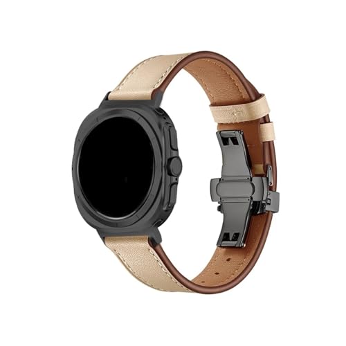 �܂肽���݃o�b�N�����U�[�x���g�ɓK������Samsung Galaxy Watch 7 Ultra 47mm(Black button apricot)