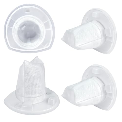 4 Pack Replacement Filter for Black and Decker Power Tools VF110, Handheld Vacuum Filters Compatible CHV1410L, CHV1410, CHV9610, CHV1210, CHV1410B, CHV1510, Part 90558113-01