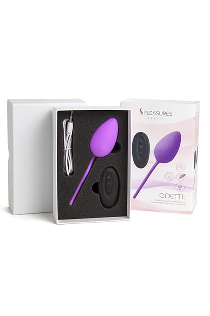 Vibradores clásicos marca S Pleasures Velvet Odette es un huevito vibrador con control remoto diseñado para la estimulación de la zona G y para los juegos más eróticos en compaña