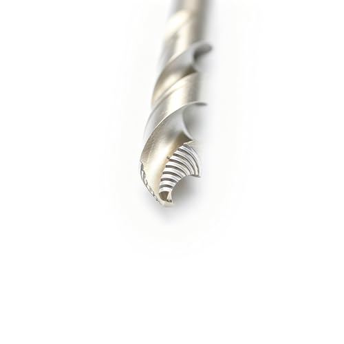 Image of TEMO 1 pc 1 /2 Inch M35 Cobalt Stepped Point Jobber Drill Bit, Easy Boost Twist Drill Bit Set for Acrylic Metal, Steel, Wood, Plastic