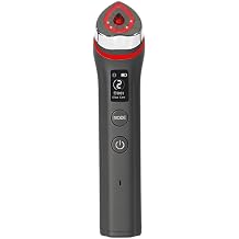 6-in-1 Real Glass Glow Beauty Massager | for Clear, Radiant, Firmer-Looking Skin | Korean Skin Care Black