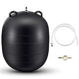 Glooglitter Inflatable Pipe Plug Sewer Test Plug Rubber Plumbing Test Balloon Ball for Sewage Pipeline Inspection(12 Inch,with 39.37 Plastic Extension Hose)