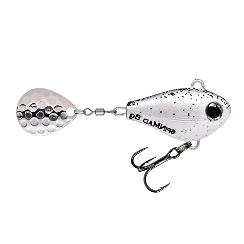 SpinMad Jigmaster Bleikopfspinner 8g - Jig Spinner, Farbe Lieblingsköder:Sunny
