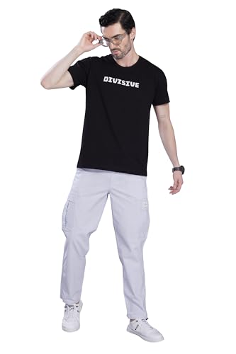 Image of DIVISIVE Men's Loose Fit Linen Blend Cotton Cargo Pants