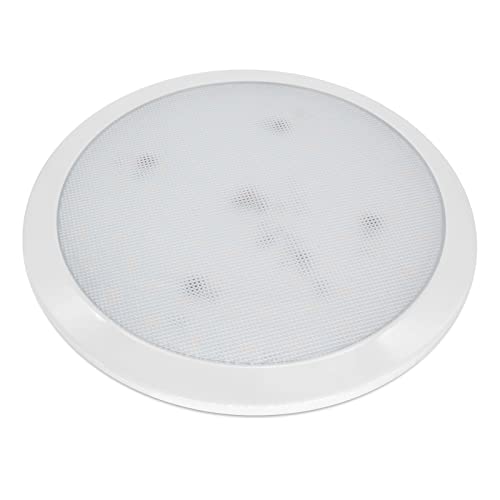 Dream lighting RV Light Interior 12 Volt LED Panel Ceiling Light Warm White 800 Lumens, Surface Mount, 8.5 inch