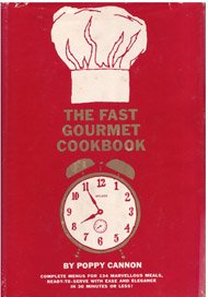 Hardcover The fast gourmet cookbook Book