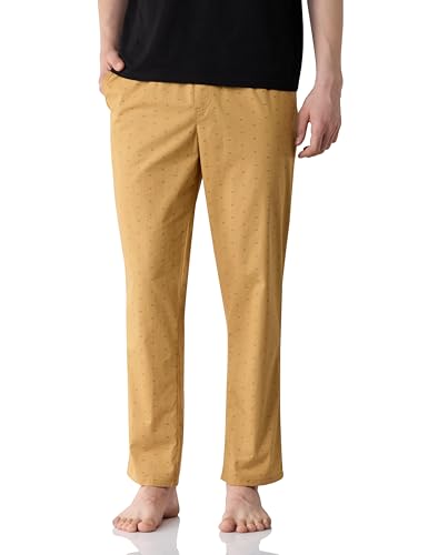 Image of Amazon Brand - Symbol mens 100% Cotton Pyjama /Lounge Pants |Regular Fit | Printed | Available in Plus Sizes