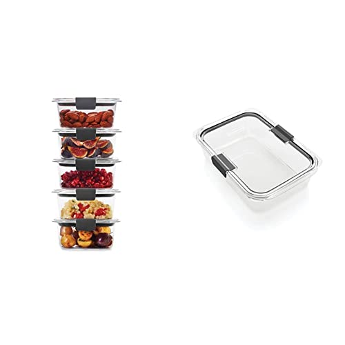 Rubbermaid 10-Piece Brilliance Food Storage Containers with Lids ...