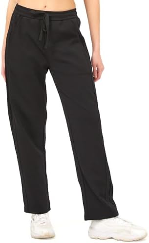 Womens Sweatpants Cotton Joggers for Women with Pockets, Lounge Sweat Pants Running Workout Yoga