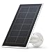 Arlo Certified Accessory - Essential Solar Panel Charger | Weather Resistant, 8 ft Power Cable, Adjustable Mount | Only Compatible with Arlo Essential Camera | (VMA3600), White