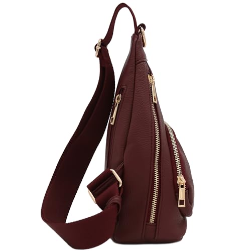 FashionPuzzle Compact Triangle Sling Bag3