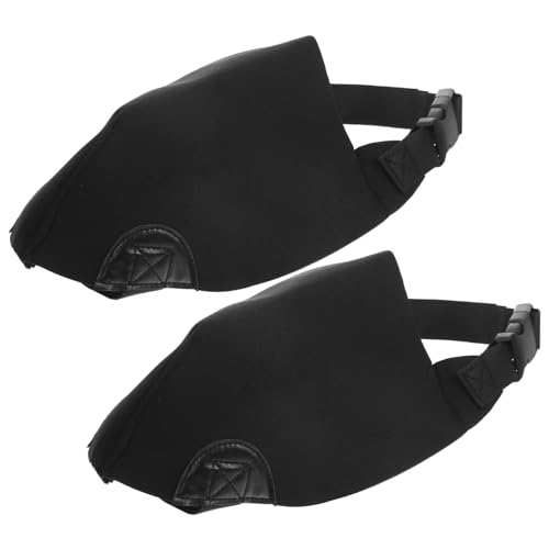 Cubrebotes de Ciclismo Negro Unisex miniatura 1