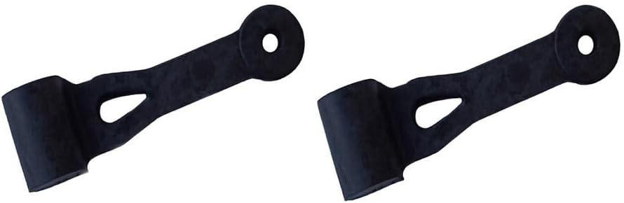 (2) Rubber Strap for G26LRV G382SL Lawn Tractors Replacement for Husqvarna Grass Catcher