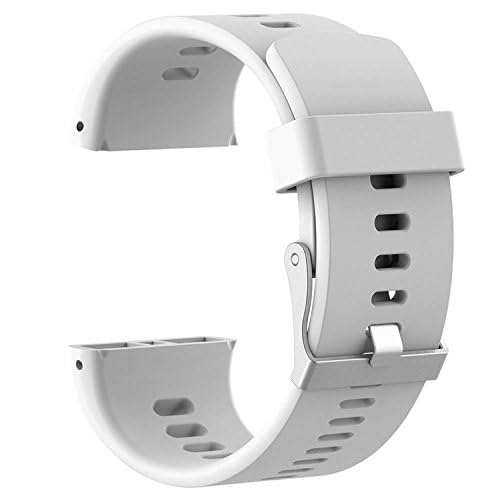 Qghxo Cinturino Per Polar V800, Morbido Cinturino Di Ricambio Regolabile In Silicone Per Orologio Sportivo Polar V800 Gps (Senza Tracker) - 3