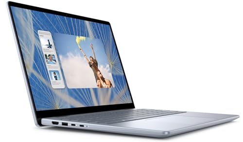 Image of Dell Inspiron 14 7440 2-in-1 Laptop, 14 inch FHD+ Touchscreen, Intel Core 7 150U(> i7-1355U), 32GB DDR5 RAM, 1TB SSD, Backlit KB, FP Reader, Type-C, FHD Webcam, Win 11 Pro, Ice Blue