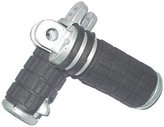 PINZU FOOTREST for Bullet Thunderbird (Standard Size, Black/Silver)