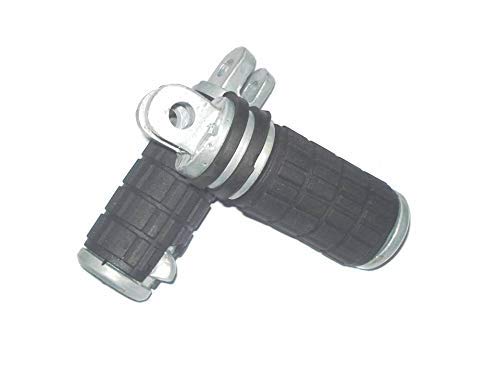 PINZU FOOTREST for Bullet Thunderbird (Standard Size, Black/Silver)