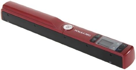 SKYPIX TSN440 A4 Paper Portable Scanner with Preview Function (Red)+ Worldwideing
