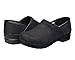 Sanita Women's Professional Oil Closed Navy Leather Clog, Black, 40 EU/9 -9.5 M US