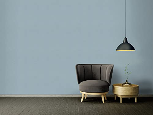A.S. Création Plain Wallpaper Cuba Non-Woven 10.05 m x 0.53 m Blue Made in Germany 306887 30688-7, 53 x 1005 cm - Image 4