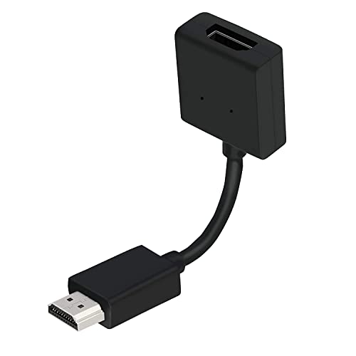 Image of ikis High Speed 19 Pin HDMI Male to Female Extension Cable HDMI Extender for Google Chrome Cast, fire tv Stick, Laptop /PC, LCD /LED TV, Xbox, PS3 /PS4- Black