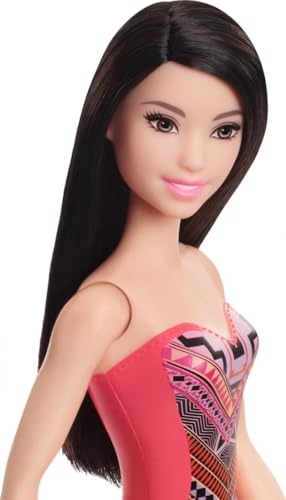 Muñeca Barbie con traje de baño color rosa para niños 3 a 7 años miniatura 5