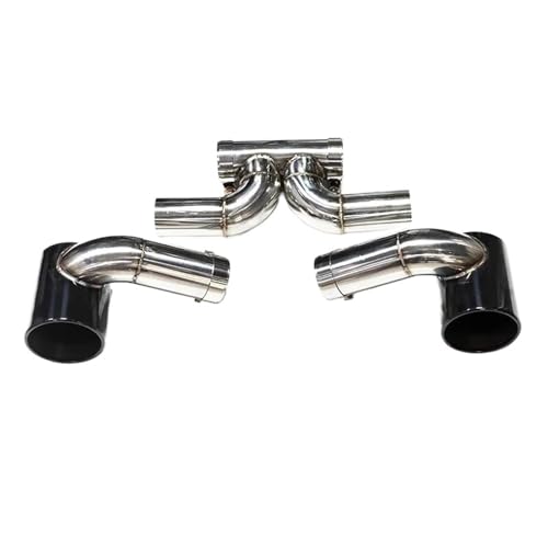 Système d'échappement Porsche 718 style GT4 double sortie silencieux inox 2016-2025