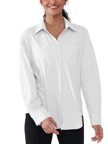 Women's UPF 50+ Long Sleeve Sun Protection Shirt – Quick Dry, Hiking, Fishing & Outdoor Activities