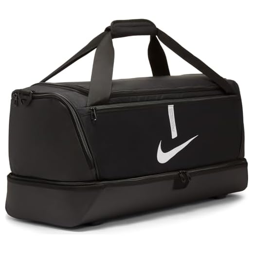 NIKE NK ACDMY Team L HDCS-SP21 Sports Bag, Womens, Black/Black/(White), MISC