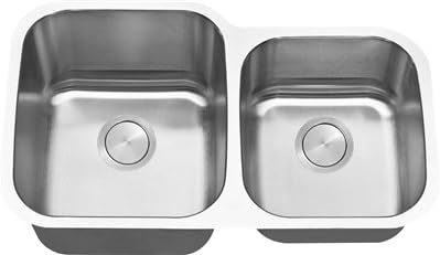 LI-300 Dalmacia C-TECH-I Undermount Kitchen Sink Stainless Steel 16 Gauge