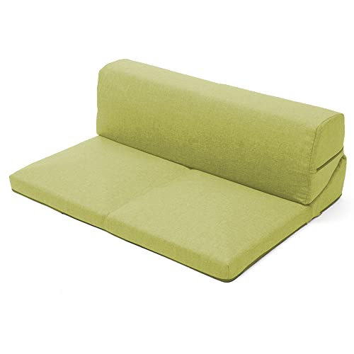 セルタン コーナーソファー 二人掛け TVまくら カバーが洗えるタイプ ダリアングリーン 日本製 A573a-W-562GRN