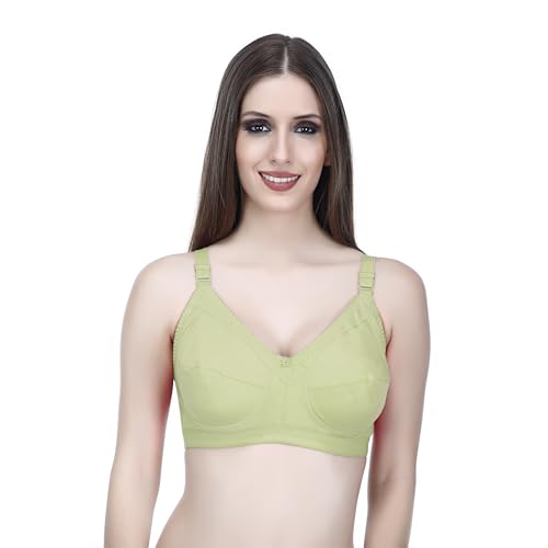 Image of Elina Women's Hosiery Non-Padded Wire Free Regular Bra